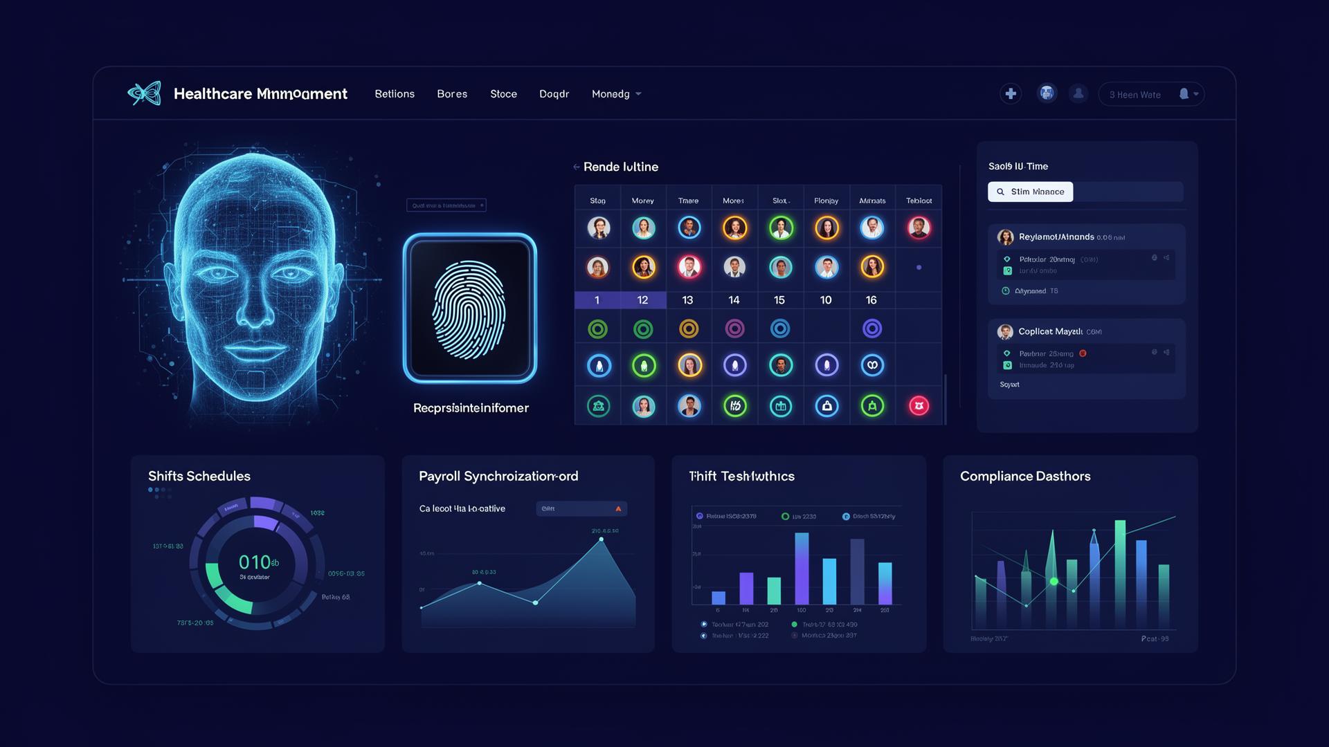 Healthcare RCM Company project